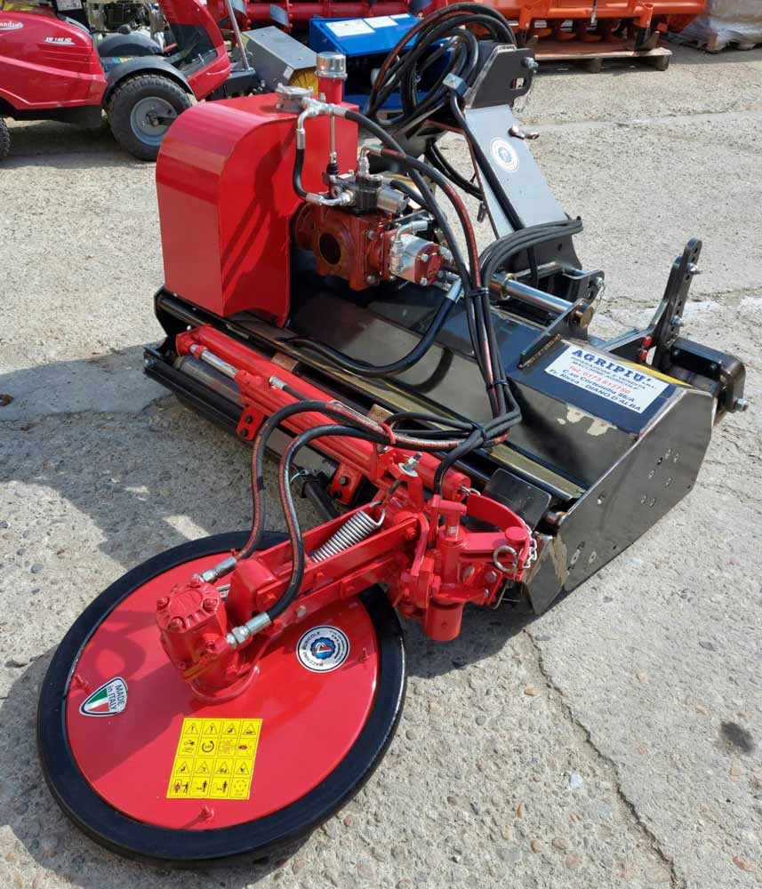 palladino tsp trinciasarmenti per trattori da 50-120 HP con disco interfilare da vigneto